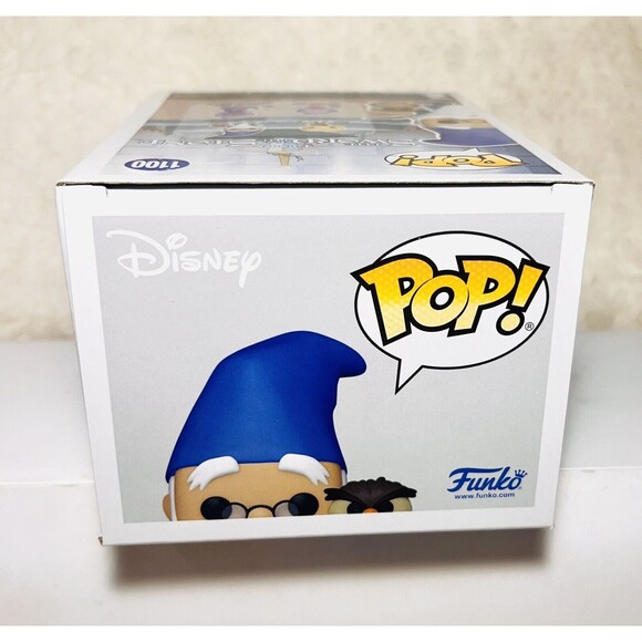 Funko POP! Disney 1100 Merlin with Archimedes The Sword And The Stone +Protector - Picture 5 of 6